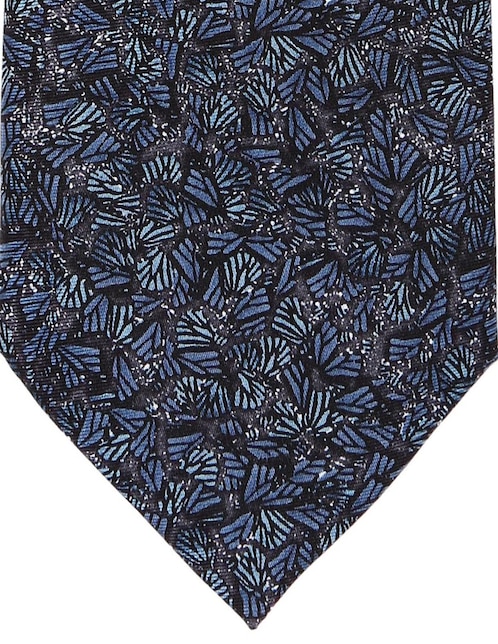 Corbata regular de seda gráfico para hombre 1