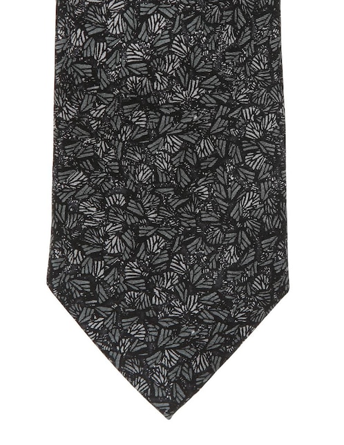 Corbata regular de seda gráfico para hombre 1