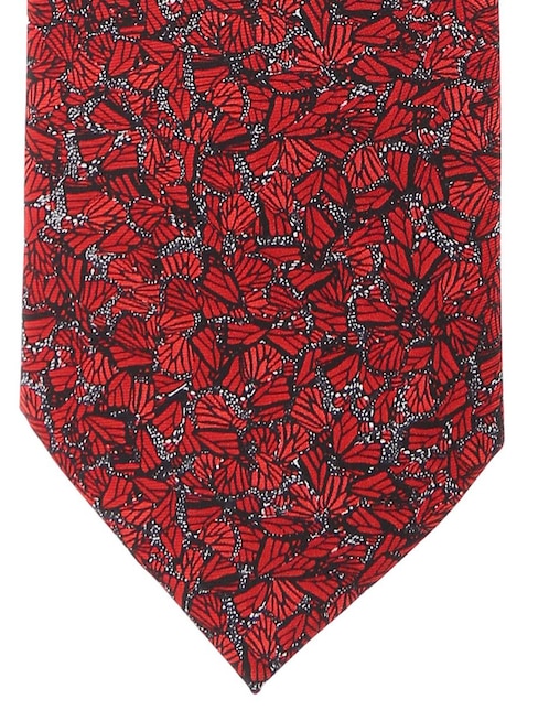 Corbata Pineda Covalin regular de seda gráfico para hombre