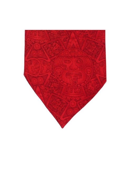 Corbata regular de seda gráfico para hombre