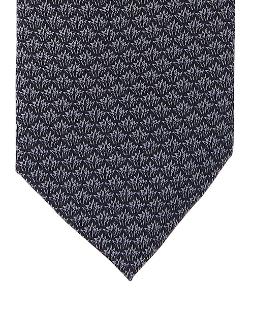 Corbata regular de seda gráfico para hombre 1