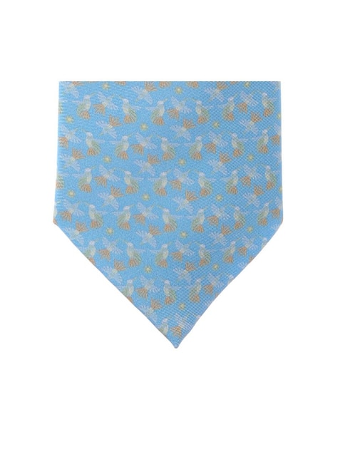 Corbata regular de seda gráfico para hombre 1