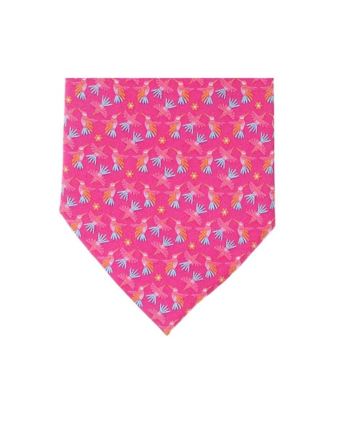 Corbata regular de seda gráfico para hombre 1