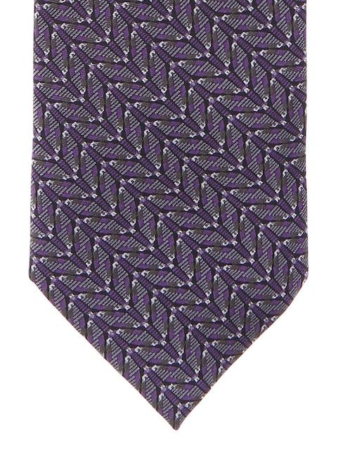 Corbata Pineda Covalin regular de seda gráfico para hombre