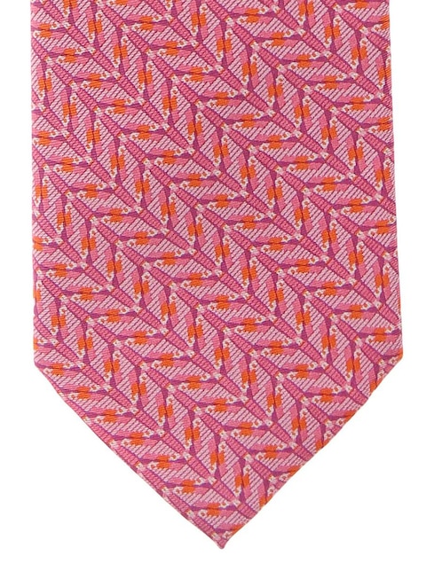 Corbata Pineda Covalin regular de seda gráfico para hombre