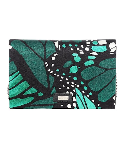 Bolsa clutch de piel para mujer 1