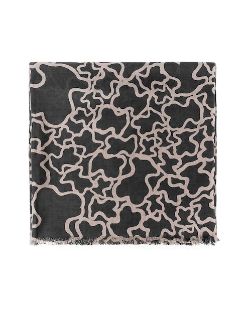 Pashmina Kaos negra 1