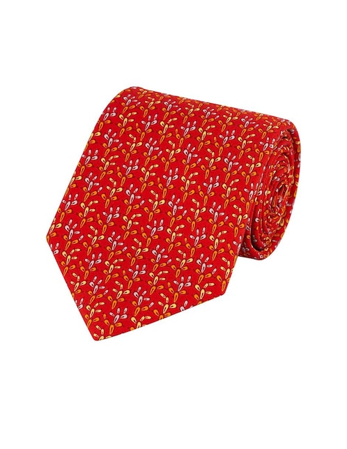 Corbata seda roja 1