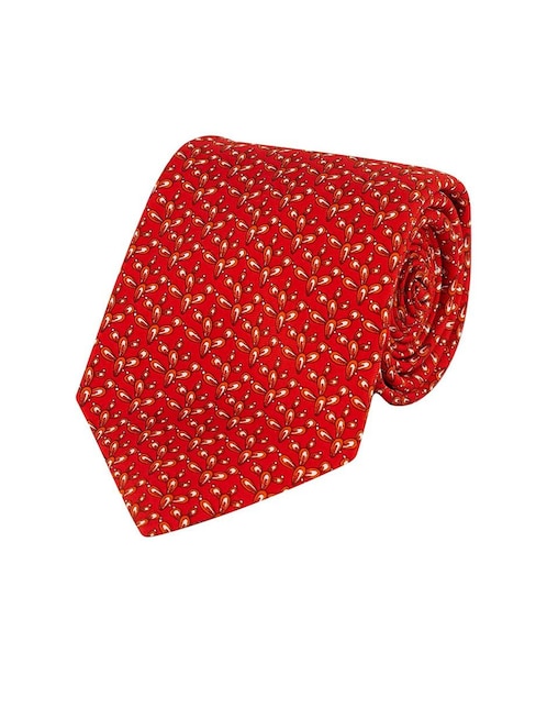 Corbata seda roja 1