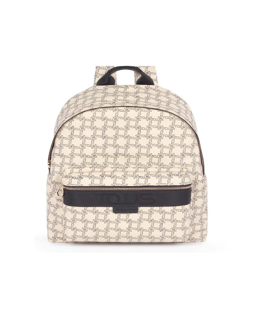 Mochila con dise o gr fico Tous Logogram beige Liverpool