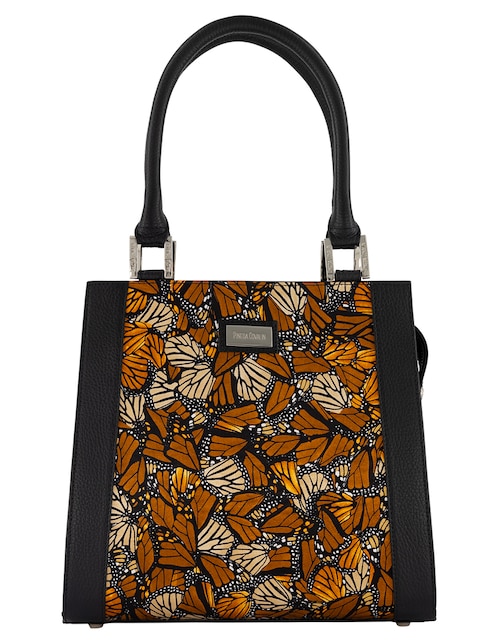 Bolsa satchel Pineda Covalin de seda para mujer