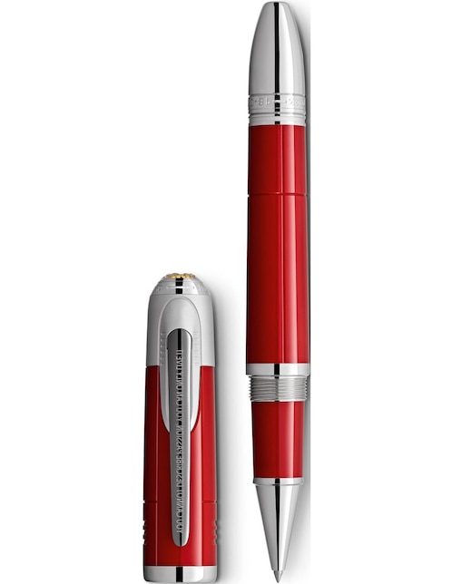 Rollerball Montblanc especial Ferrari Edition punto medio