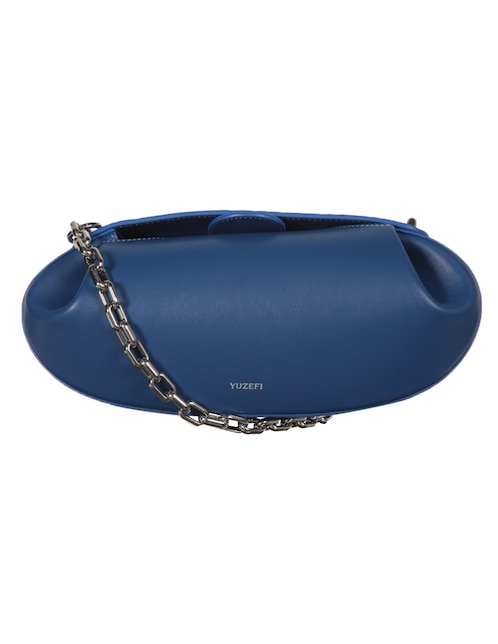Bolsa hobo Yuzefi de piel para mujer