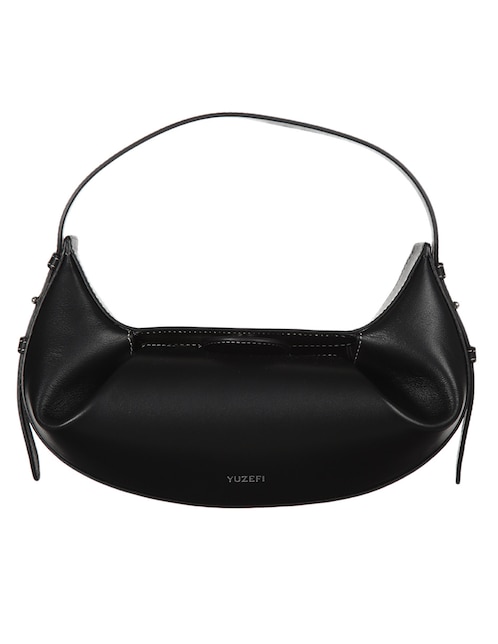 Bolsa hobo Yuzefi de piel para mujer