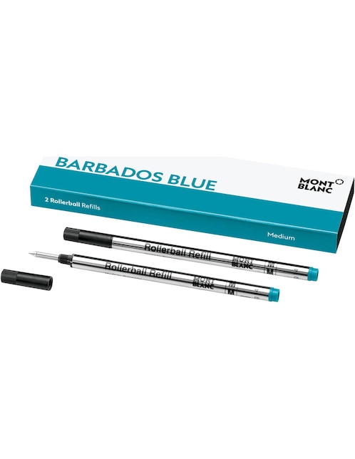 Repuesto para rollerball Montblanc Barbados Blue