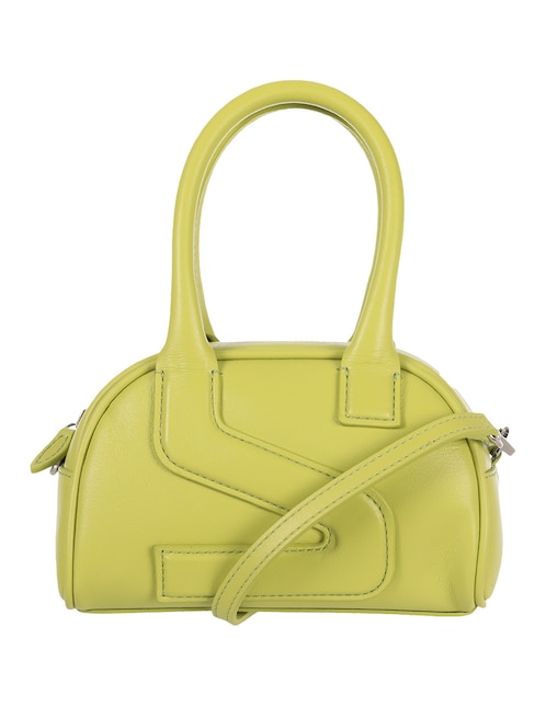 Bolsa satchel Charli de piel para mujer 1