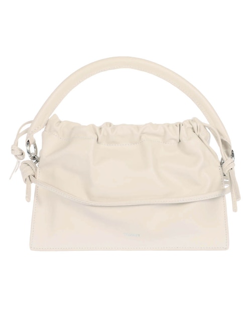 Bolsa flap Bom de piel para mujer 1