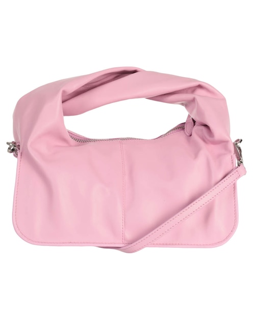 Bolsa satchel Wonton de piel para mujer 1