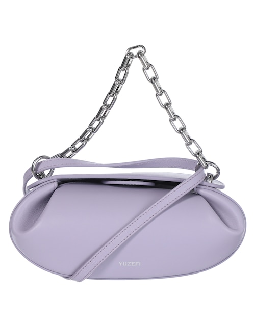 BOLSA PIEL, LILA