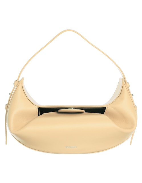 Bolsa hobo Mini Fortune Cookie de piel para mujer 1