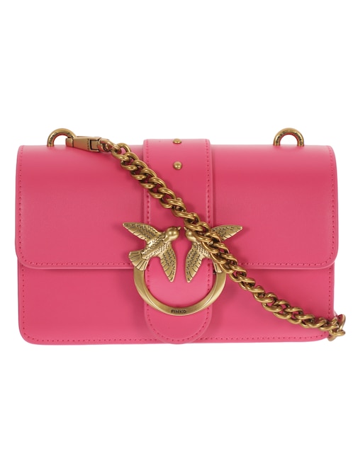 Bolsa crossbody Pinko Love Bag Simply de piel para mujer