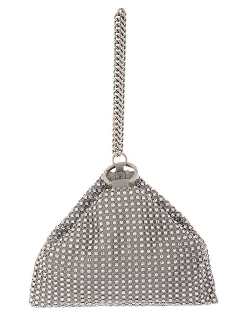 Bolsa clutch Pinko Love de piel para mujer