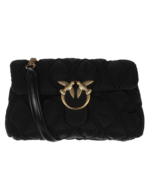 Bolsa flap Love Classic Puff Cl de piel para mujer