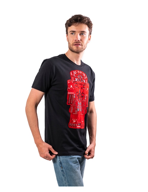 Playera manga corta Pineda Covalin cuello redondo para hombre