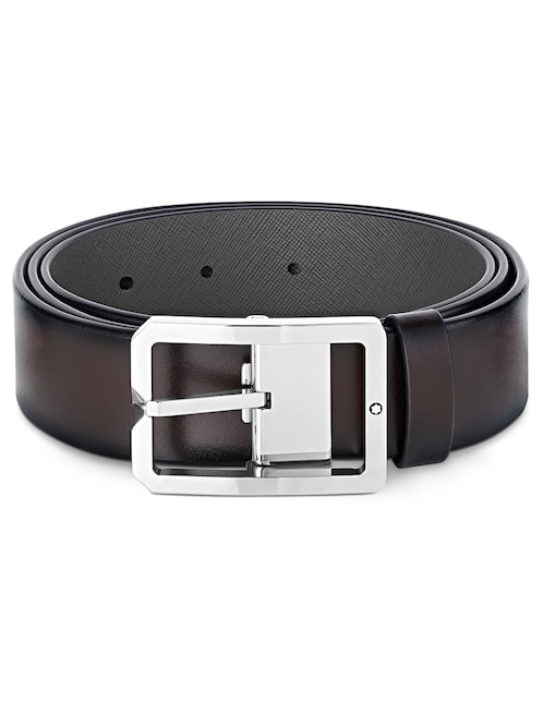 Cinturón de piel unisex