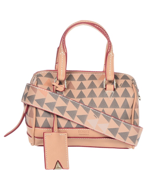 Bolsa satchel de piel para mujer 1