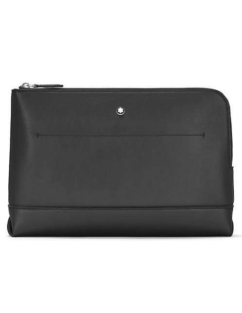 Bolsa clutch Montblanc Meisterstuck Selection Soft de piel unisex