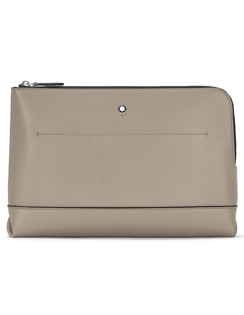 Bolsa clutch Montblanc Meisterstuck Selection Soft de piel unisex