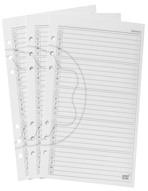 Repuesto de agenda Montblanc