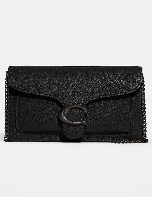 Bolsa crossbody COACH Tabby Chain de piel para mujer