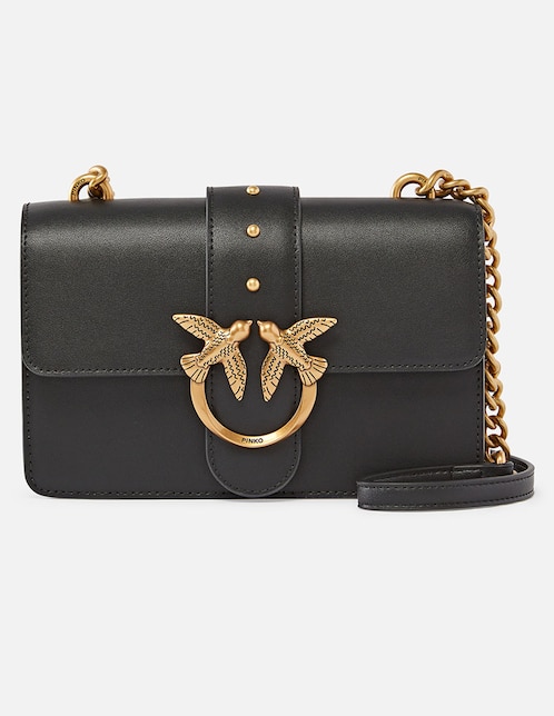 Bolsa crossbody de piel para mujer