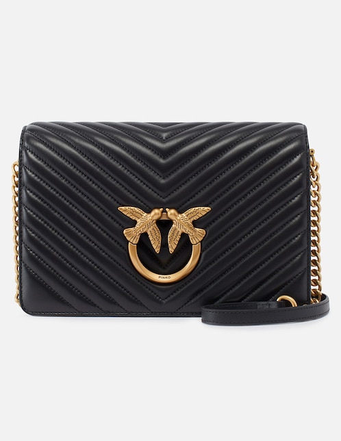 Bolsa crossbody Pinko de piel para mujer