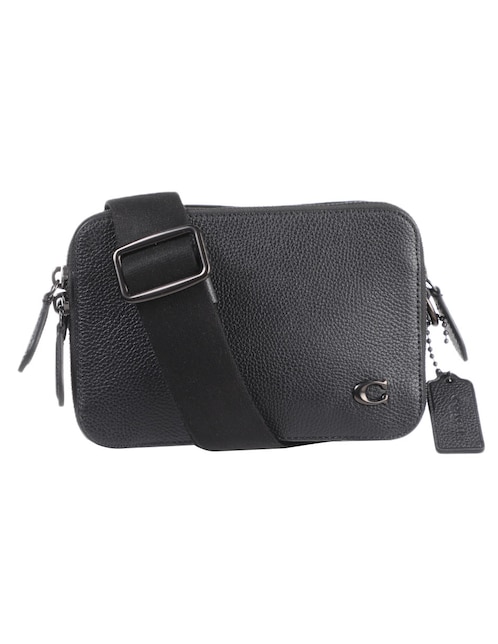 Bolsa crossbody Coach Pebbled Leather de piel para hombre