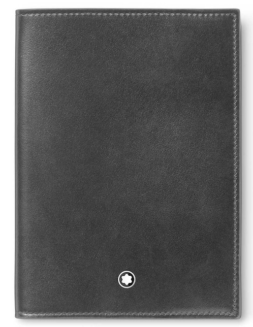 Porta pasaporte Montblanc Meisterstuck de piel