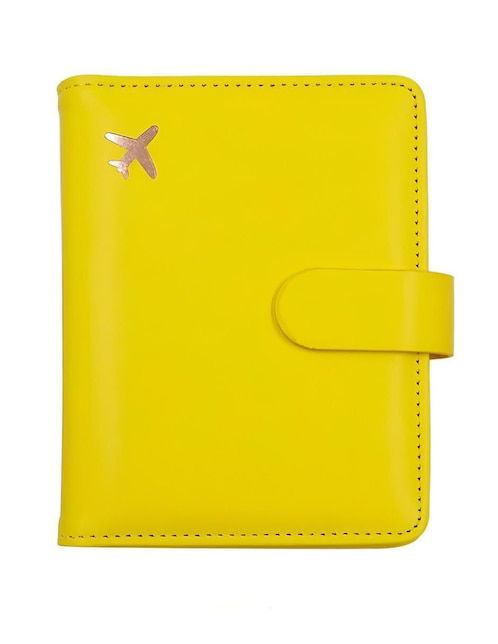 Porta pasaporte de cuero 1