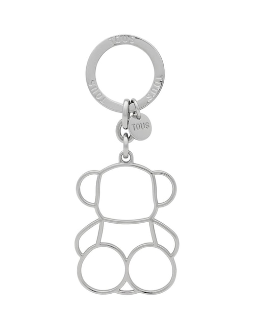 LLAVERO LLAVERO SILHOUTTE ZI, PLATEADO