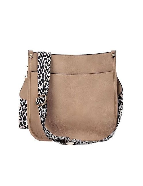 Bolsa bandolera de piel para mujer 1