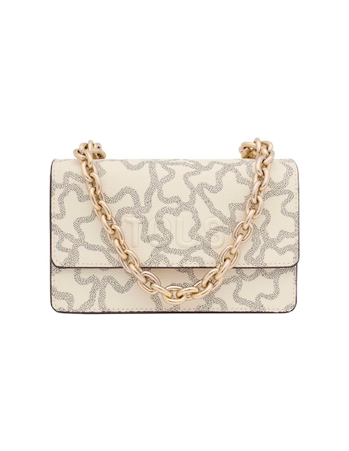 BOLSA BANDOLERA PEQUEÑA POLIURE, BEIGE