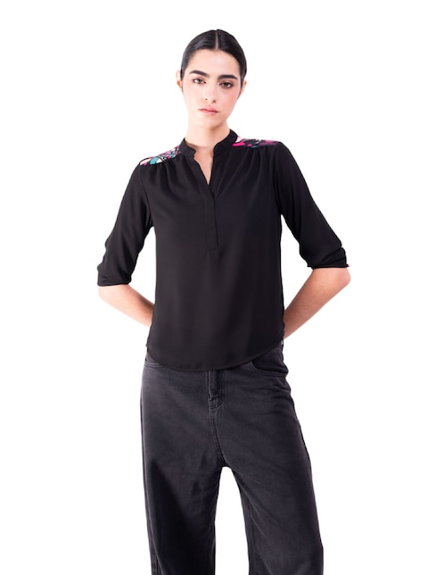 Blusa manga 3/4 para mujer 1