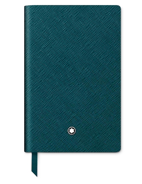 Cuaderno con funda Montblanc rayada