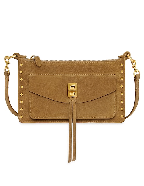 Bolsa crossbody Darren de piel para mujer 1