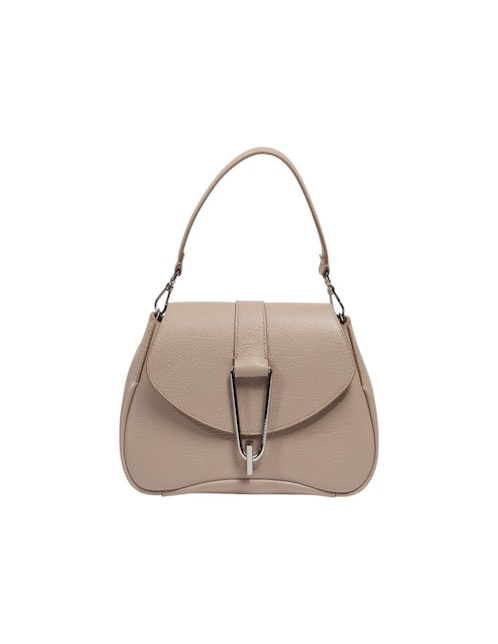 Bolsa flap Coccinelle Himma Shiny Goa de piel para mujer