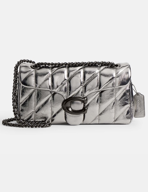 Bolsa shoulder Coach Novelty de piel para mujer