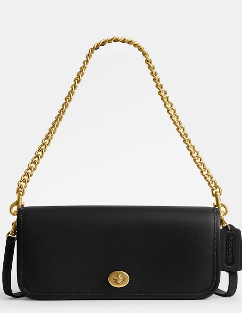 Bolsa shoulder Coach Leather de piel para mujer