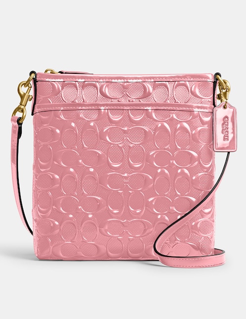 Bolsa clutch COACH Leather de piel para mujer