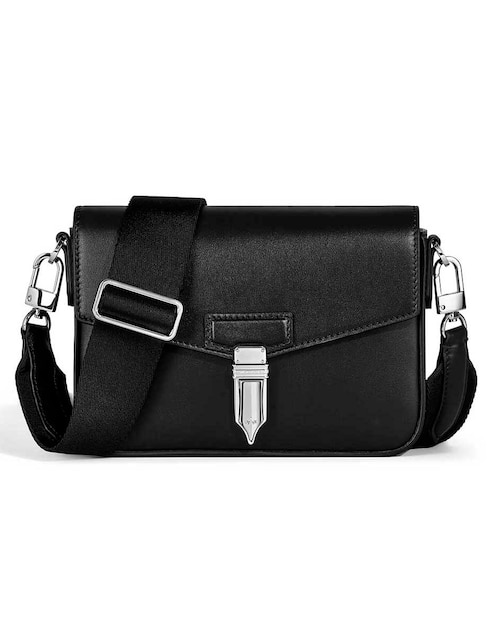 Bolsa messenger Montblanc de piel unisex